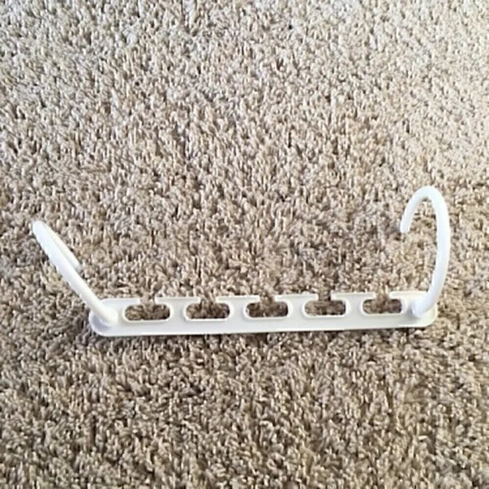5 Wonder Hangers. Amazing space saving closet organizer